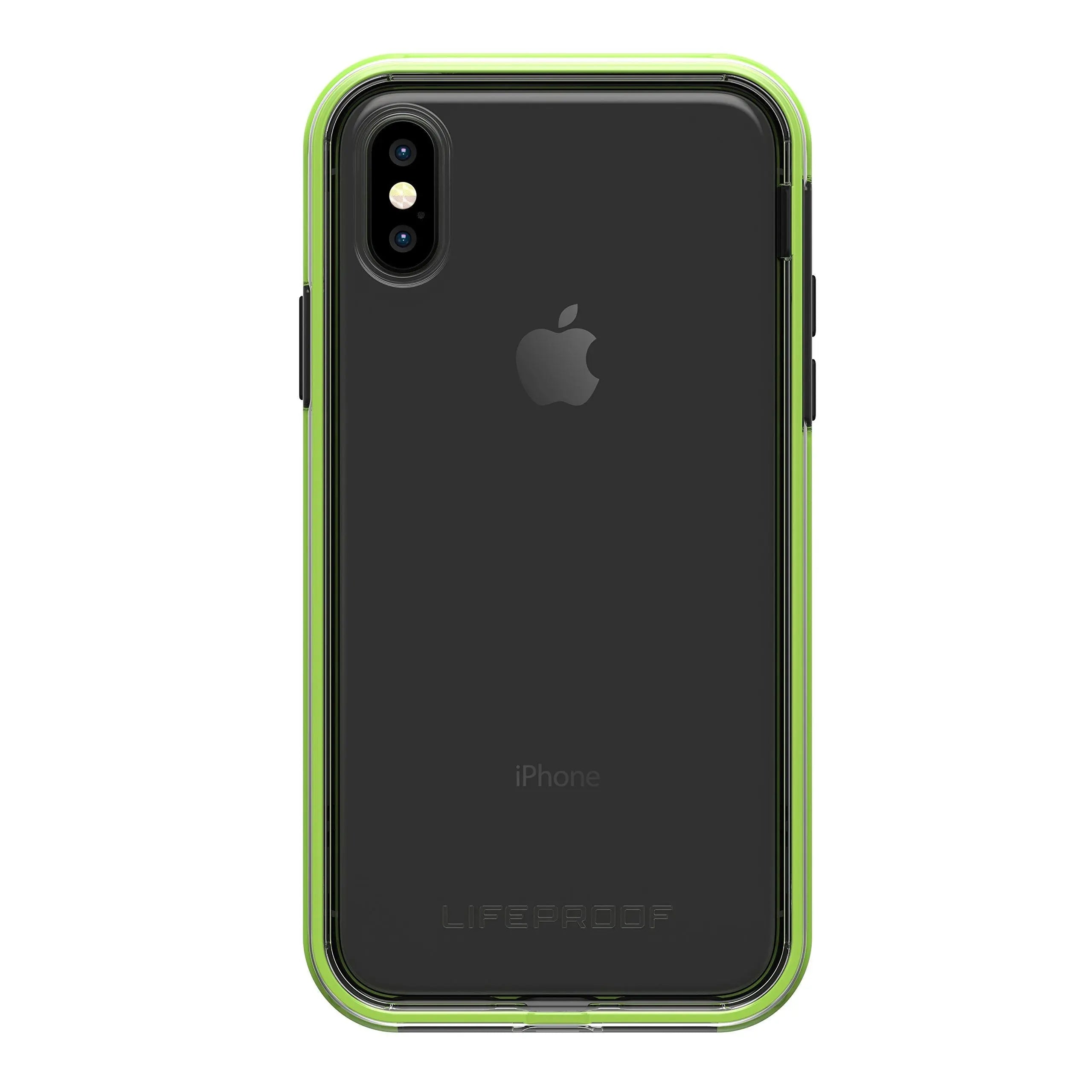 Lifeproof Slam Drop Proof Clear Protective Case For iPhone X/XS Green (New) lifeproof