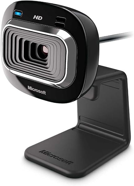 Microsoft LifeCam HD-3000 Webcam Black Microsoft