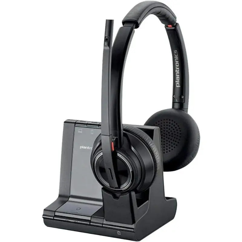 Plantronics Poly Savi 8220 USB-A Stereo DECT Headset – Microsoft Teams - Refurbished Plantronics