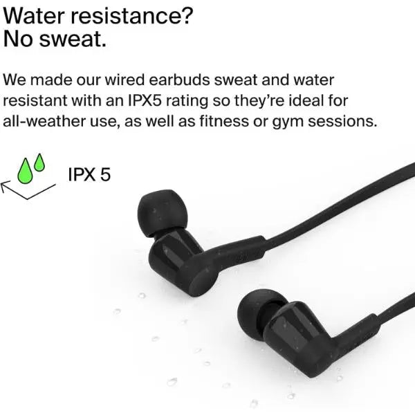 Belkin Soundform Headphones With USB-C Connector - Black Belkin