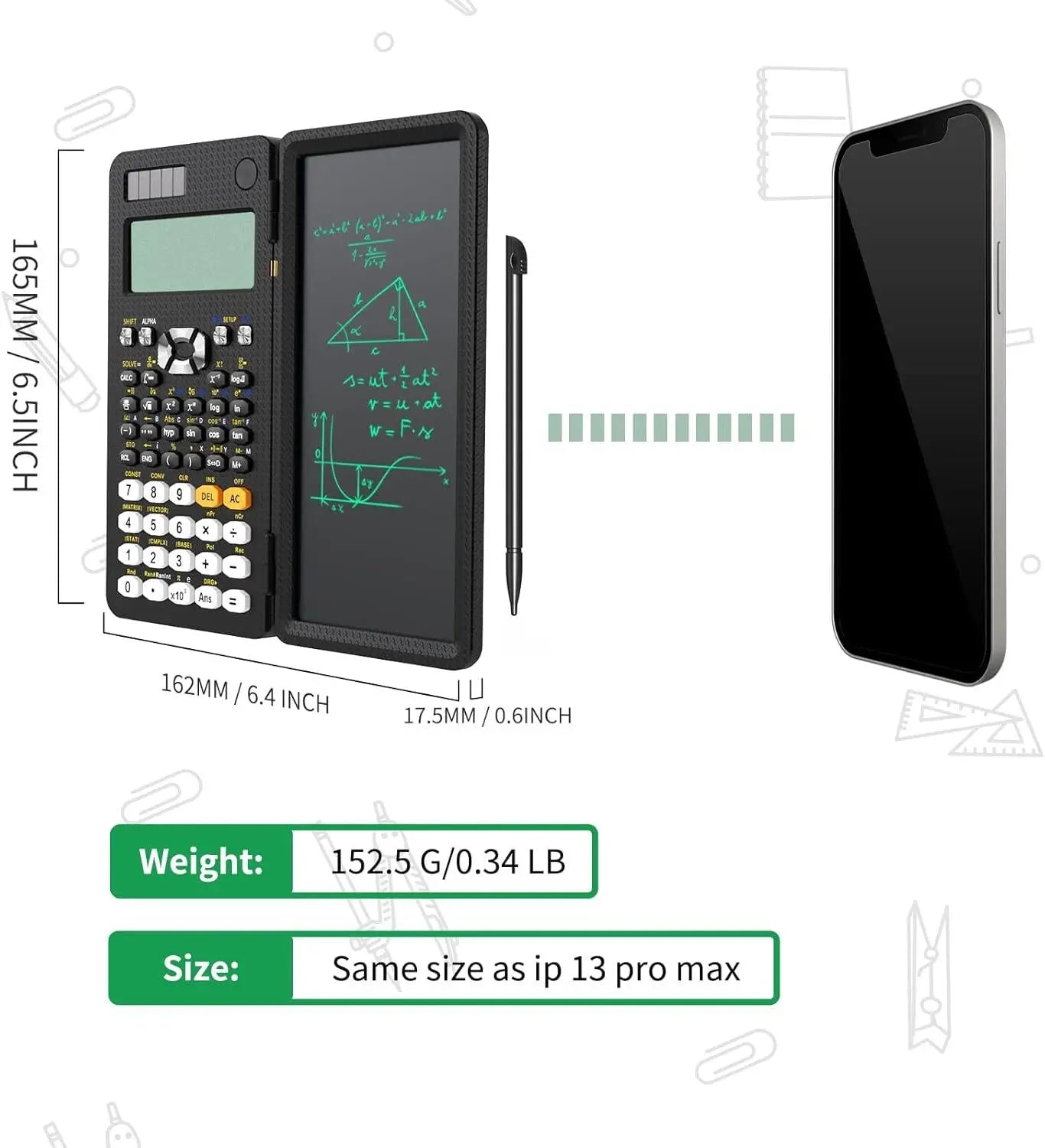 Newyes Scientific Calculator 991ES Plus With EEwriter  - New NEWYES