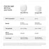 Google Nest WiFi Pro 3 Pack Tri Band Wifi 6E Routers - Snow Google