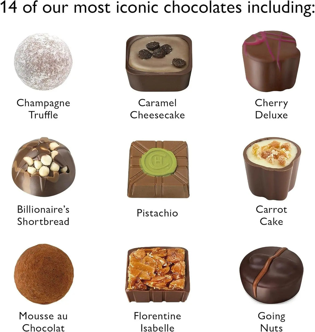 Hotel Chocolat Everything H-box 14 Milk White And Dark Chocolates 185g 11/25