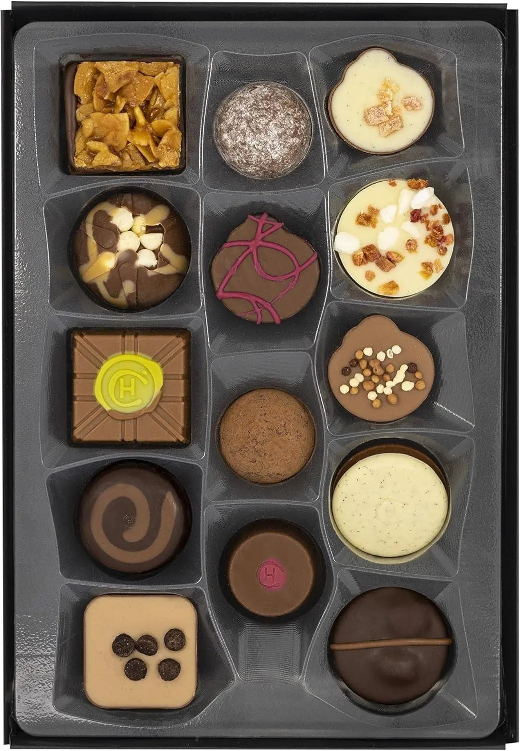 Hotel Chocolat Everything H-box 14 Milk White And Dark Chocolates 185g 11/25