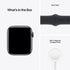 Apple Watch SE 1st Gen 44mm Space Gray / Midnight Sport Band Cellular Apple