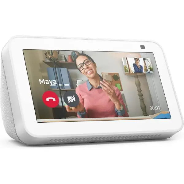 Amazon Echo Show 5 Smart Display With Alexa 2nd Gen Glacier White - Refurbished Amazon