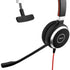 Jabra Evolve 40 UC Mono Headset USB passive Noise Cancellation Jabra