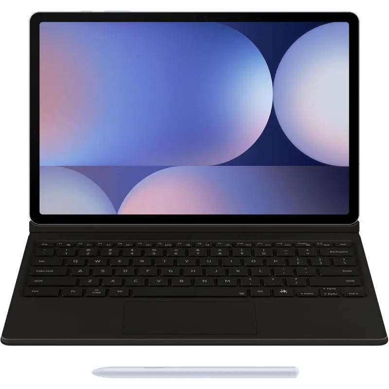 Samsung Galaxy Tab S10 Plus S9 Plus FE AI Book Cover Keyboard Case Black - Like New Samsung