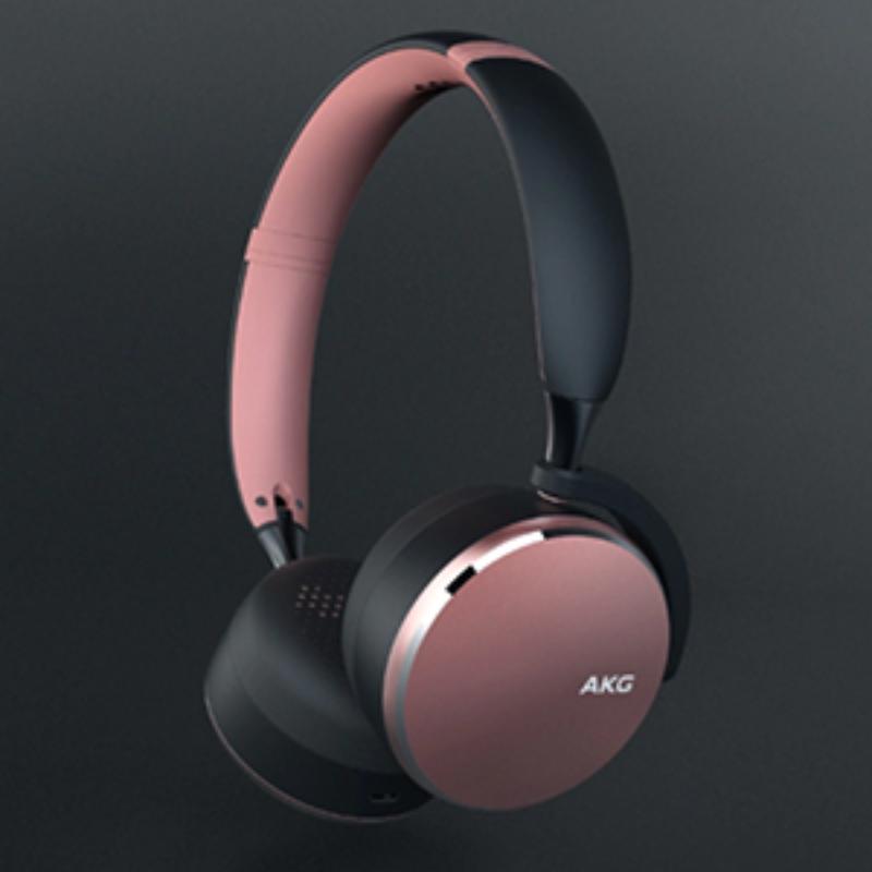 Samsung AKG Y500 Wireless Headphones Bluetooth Over-Ear Headset - Pink - New Samsung
