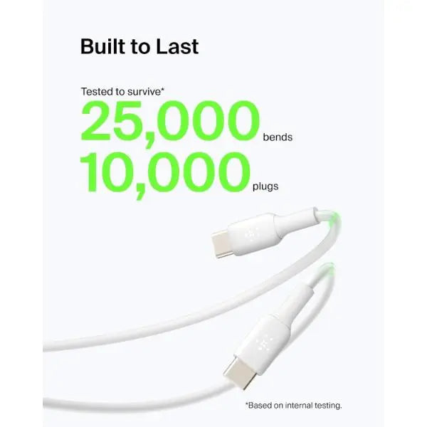 Belkin BoostCharge USB-A To USB-C Charging Cable 1M 2 Pack Belkin