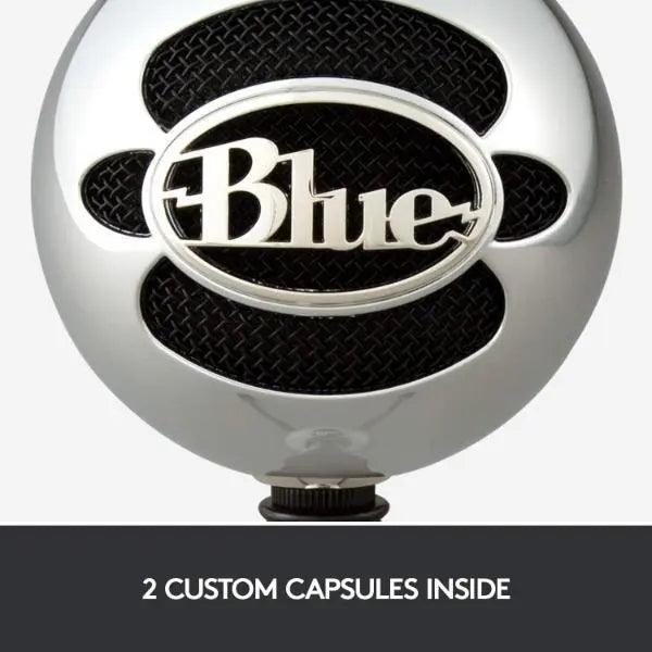 Logitech Blue Snowball USB Microphone - Like New Logitech