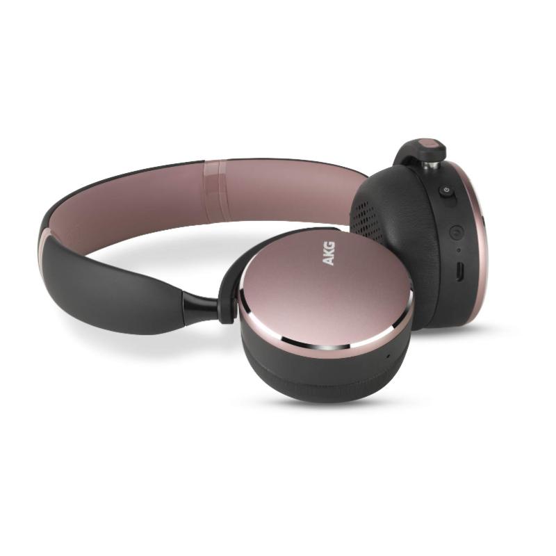 Samsung AKG Y500 Wireless Headphones Bluetooth Over-Ear Headset - Pink - New Samsung