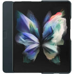 Samsung Galaxy Z Fold3 5G Flip Cover - Leather - Green - New Samsung