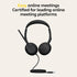 Jabra Evolve2 50 Wired Stereo Headset – Noise-Cancelling Microphones, Comfortable & Professional - New Jabra