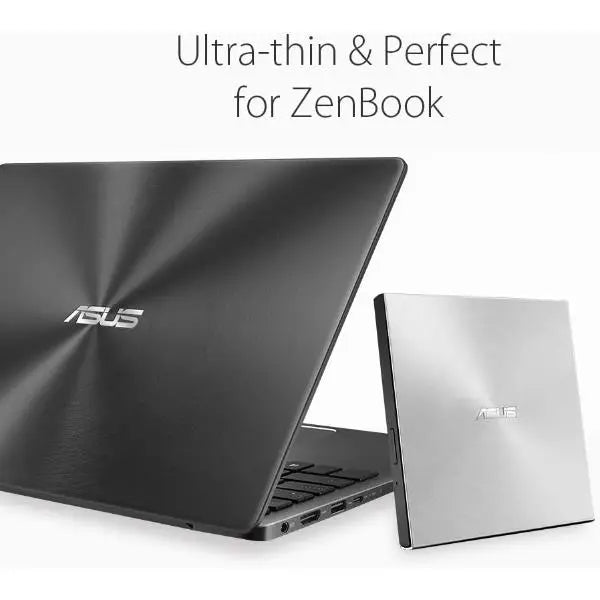Asus ZenDrive Ultra Slim Light External DVD Writer Silver Mac The