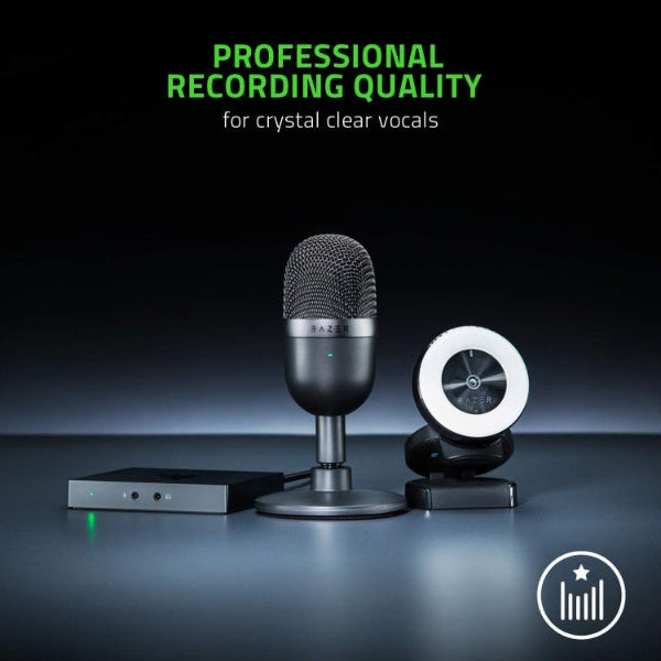 Razer Seiren Mini Condenser Microphone - Mercury Razer