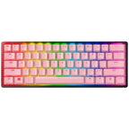 Razer PBT Keycap Upgrade Set Quartz Backlit Keyboard Keycaps Pink RGB - New Razer