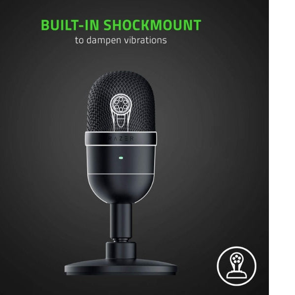 Razer Seiren Mini Condenser Microphone - Mercury Razer