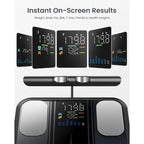 RENPHO Smart Scale 8 Electrode BMI Body Fat Muscle Mass Tracking App Analyzer 3D - Like New RENPHO