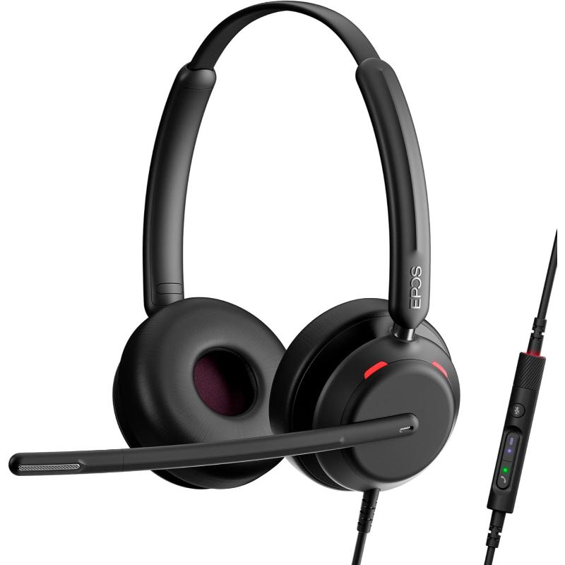 EPOS Impact 760 Wired Headset Professional Business Headphones with Crystal-Clear Audio - New Epos