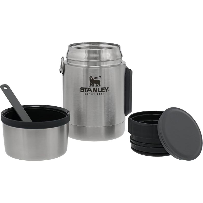 Stanley All-In-One Food Jar with Spork – Insulated Stainless Steel Food Container - New Stanley