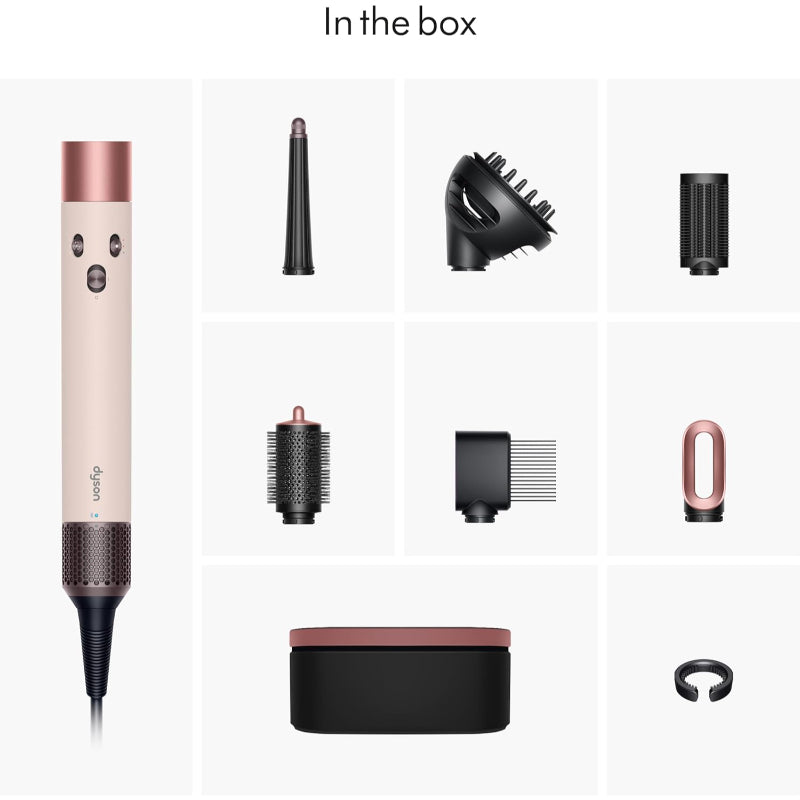 Dyson Airwrap i.d. Multi-Styler Dryer with Diffuser Ceramic Pink Rose Gold- New Dyson