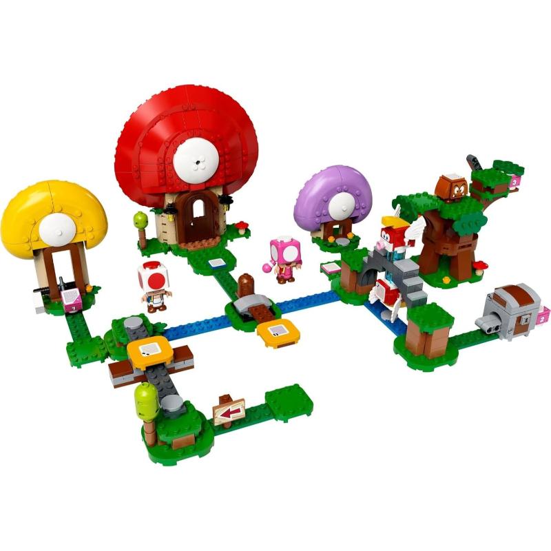 LEGO Super Mario Toad’s Treasure Hunt Expansion Set 71368 – Interactive Playset Lego