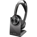 Poly Voyager Focus 2 UC USB-A Wireless Headset with Charging Stand - Refurbished Poly
