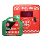 BLEEDSAVE Trauma Cabinet w/ 1 Comprehensive Bleed Control Kit Non-Lockable Case - New The Outlet Shop