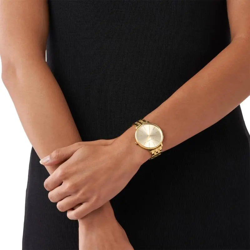 Michael Kors MK3898 Ladies Pyper Gold Watch Elegant Timepiece for Women Fashion - New MIchael Kors