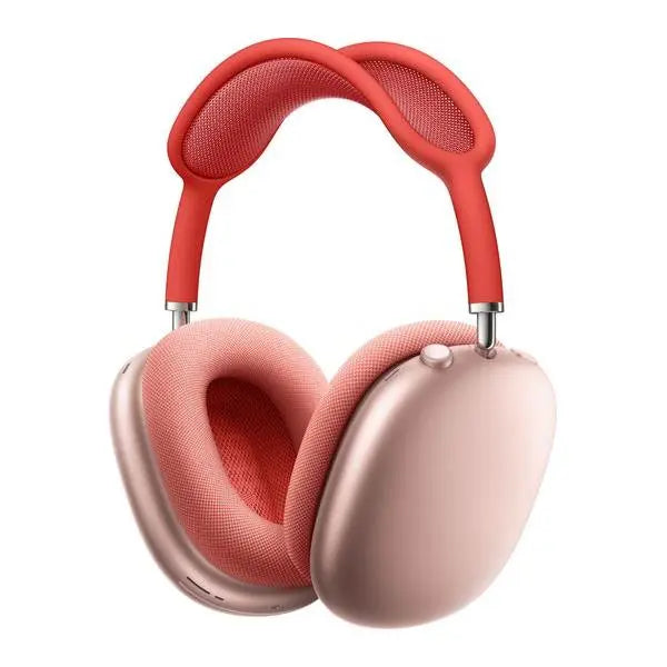 Apple AirPods Max Wireless Over Ear Noise Cancelling Headphones - Pink Red Headband  - Refurbished Apple