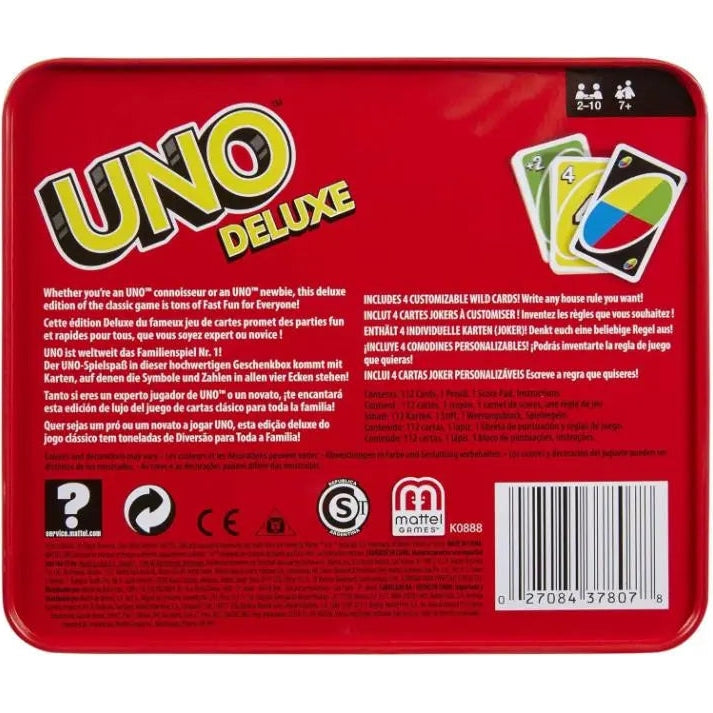 Mattel UNO Deluxe Card Game Mattel