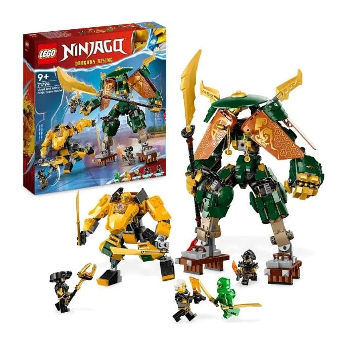 LEGO NINJAGO Lloyd and Arin's Ninja Team Mechs Set Lego