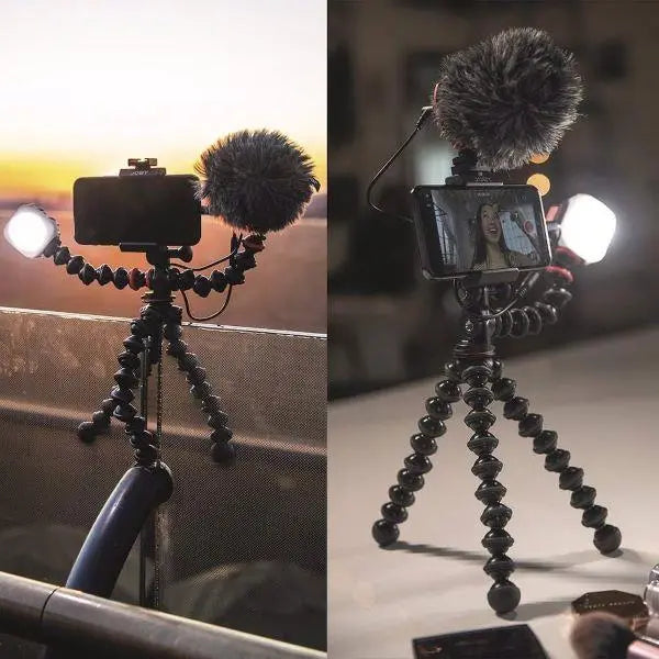 Joby GorillaPod Mobile Vlogging Smartphone Kit Microphone Light & Tripod Joby