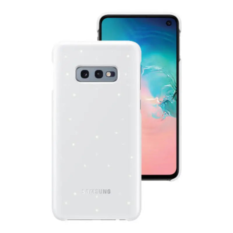 Samsung Galaxy S10e LED Lighting Effect Case - White - New Samsung