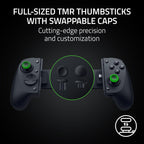 Razer Kishi V3 Pro Mobile Controller iPhone Android Tablet USB-C Plug Play Anti Drift Analog Sticks 12 Button Sensa Haptics Black - Like New Razer