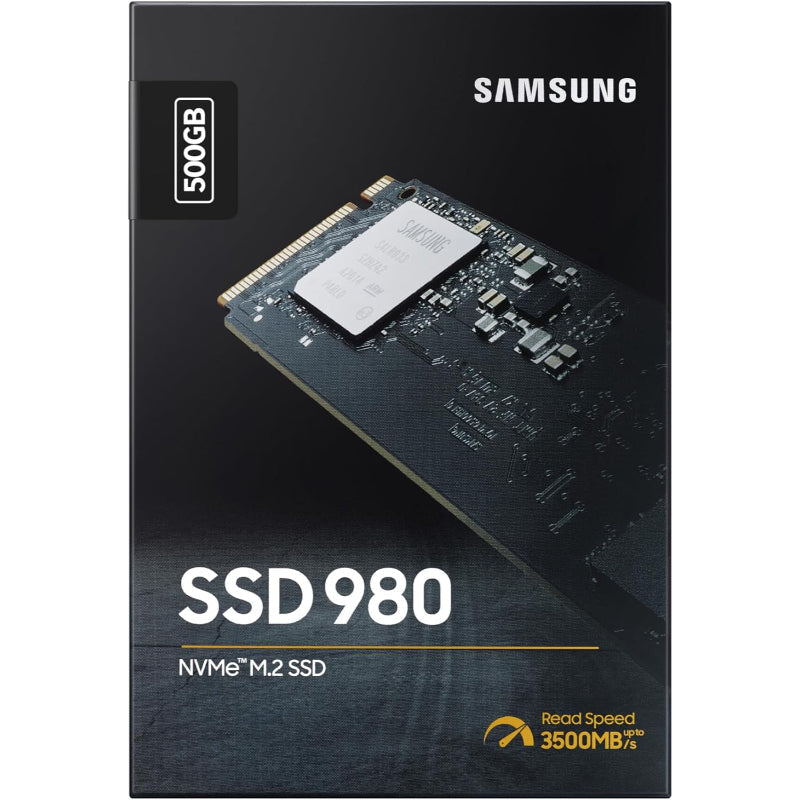 Samsung 980 NVMe M.2 SSD 500GB – Internal Solid State Drive for High-Speed Performance - New Samsung