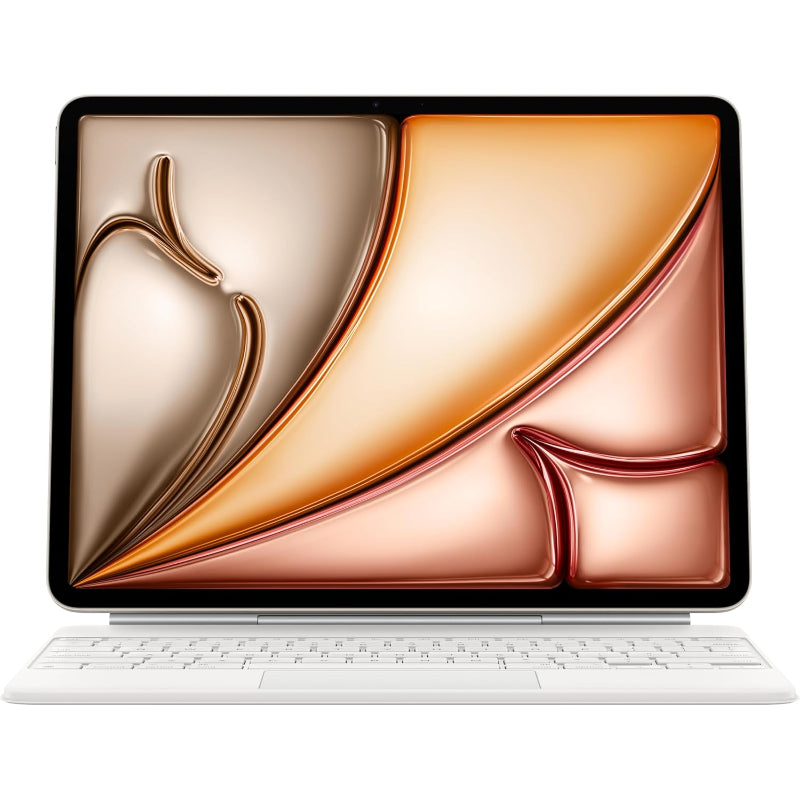 Apple iPad Air 13 M3 Magic Keyboard UK QWERTY White Smart Keyboard Case - Refurbished Apple