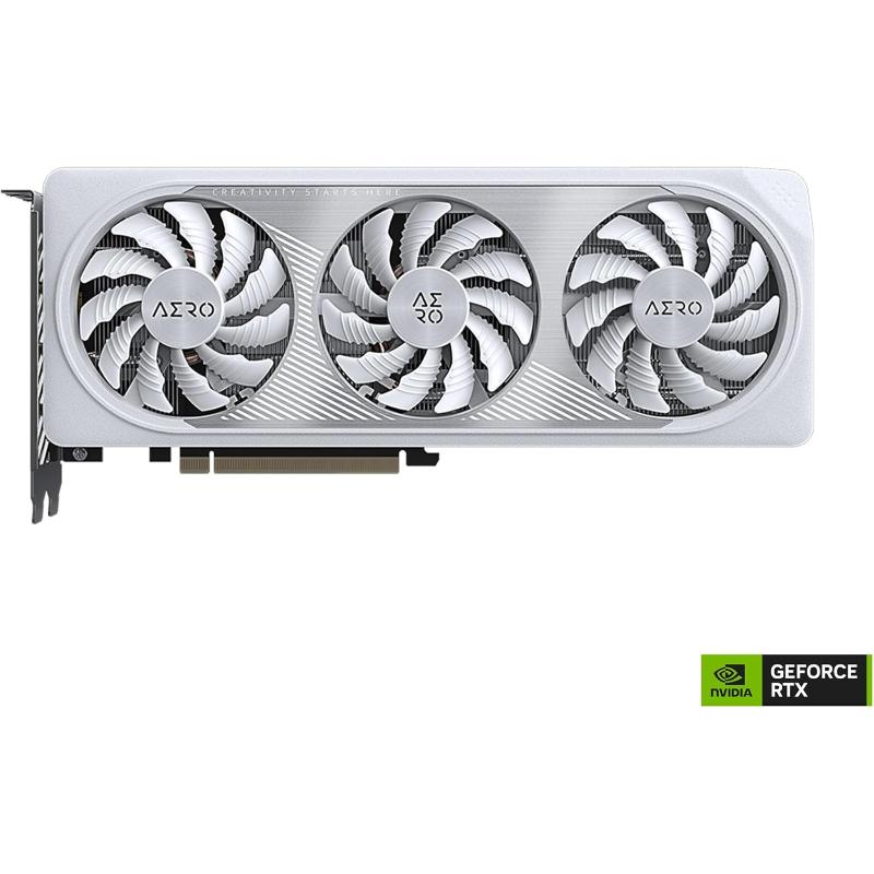 Gigabyte NVIDIA GeForce RTX 4060 AERO OC 8GB GDDR6 PCIe 4.0 Graphics Card - New Gigabyte