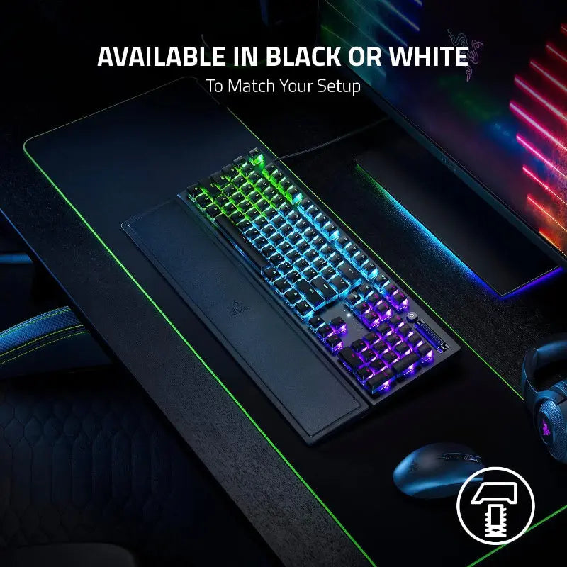 Razer Phantom Pudding Keycap Set Mercury RGB Mechanical Keycaps for PC - New Razer