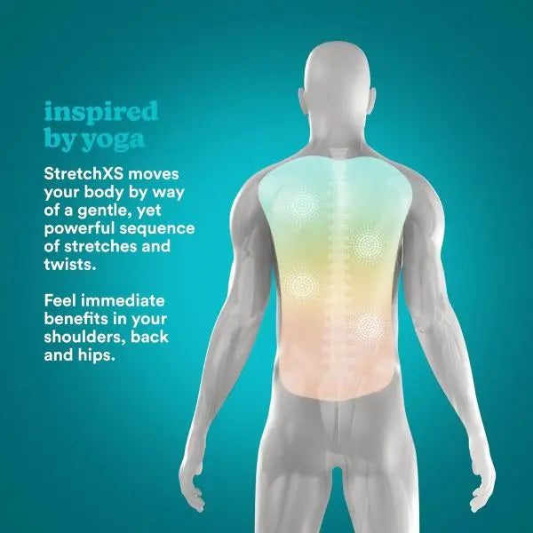 Homedics Stretch XS Compact Back Stretching Yoga Mat Homedics