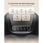 RENPHO Portable Foot Massager Heat Shiatsu Compression Remote Size 10 - Good RENPHO