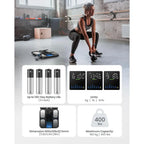 RENPHO Smart Scale 8 Electrode BMI Body Fat Muscle Mass Tracking App Analyzer 3D - Like New RENPHO