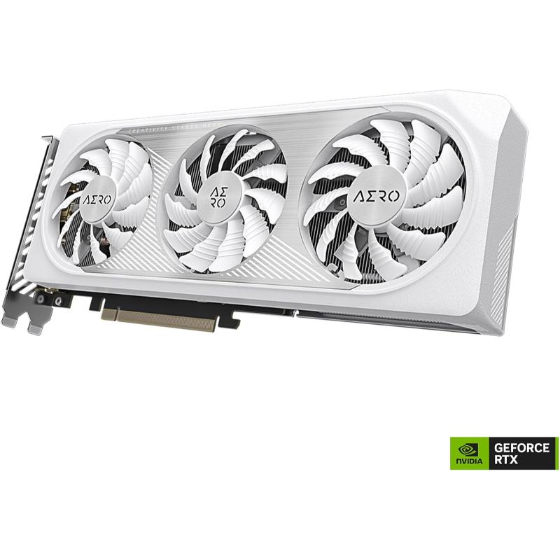 Gigabyte NVIDIA GeForce RTX 4060 AERO OC 8GB GDDR6 PCIe 4.0 Graphics Card - New Gigabyte