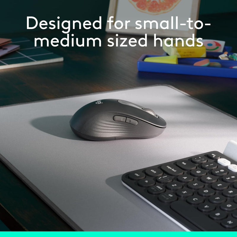 Logitech Signature M650 L Left Wireless Mouse for Large Left Hand Grey - New Logitech