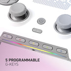 SCUF Envision Pro Wireless PC Controller Remappable G Keys White iCUE - Very Good SCUF