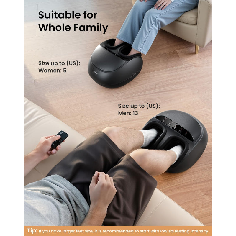 RENPHO Foot Massager Heat Shiatsu Air Compression Remote 2026 Upgraded - Like New The Outlet Shop