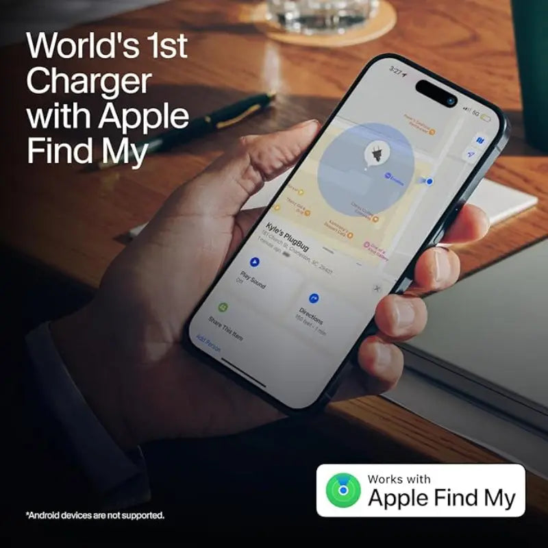 Twelve South PlugBug Travel 50 USB-C Charger 2-Port International Wall Adapter w/ Find My - New Twelve South