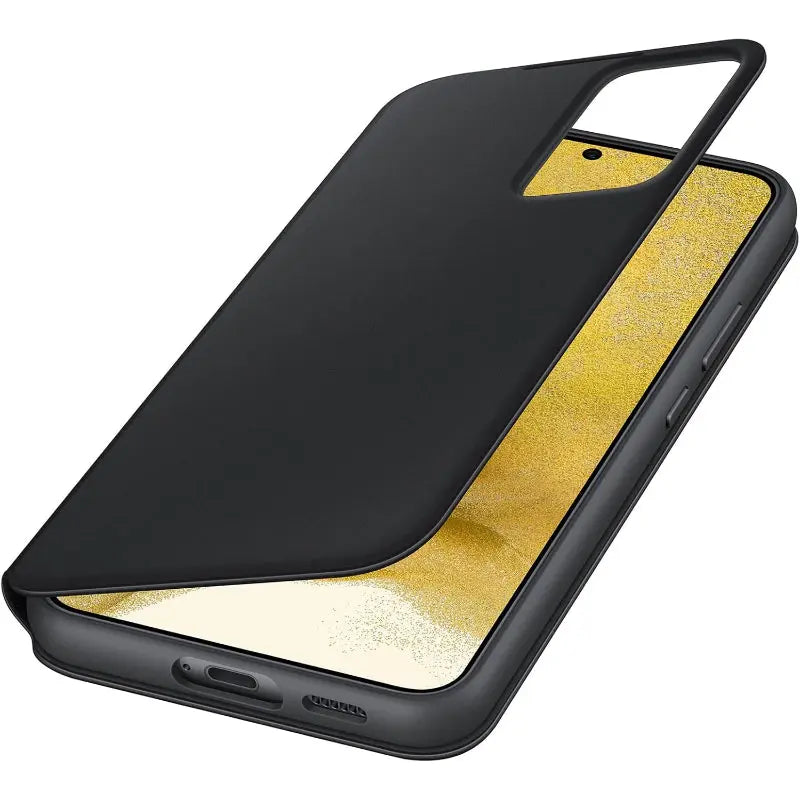 Samsung Galaxy S22+ Smart View Cover Clear Case - Black (Official) - New Samsung