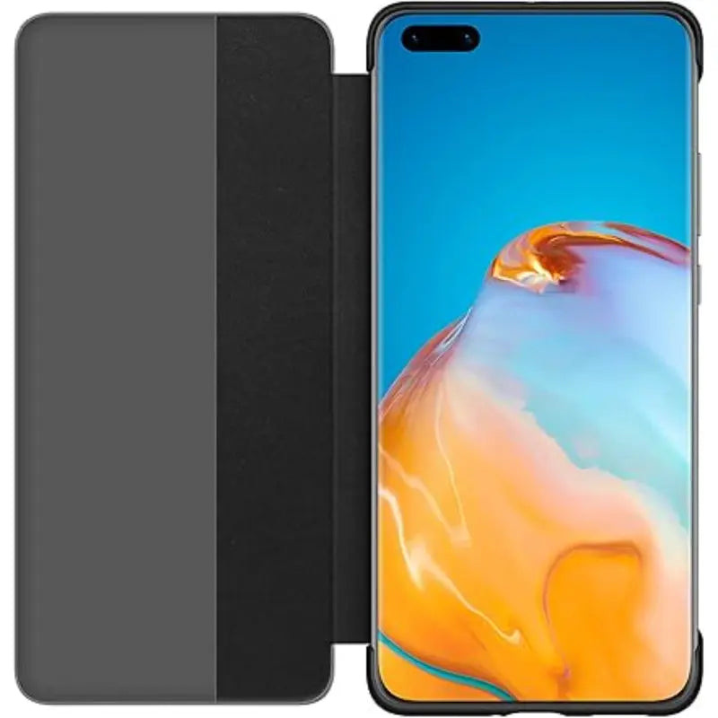 HUAWEI P40 Smart View Flip Case - Black - New Huawei